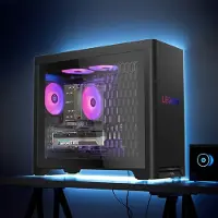 Lenovo Legion Tower 5 Gen 10 AMD Processore AMD Ryzen 5 7600 da 3,8 GHz fino a 5,1 GHz, Windows 11 Home 64, 1 TB SSD TLC - 90YJCTO1WWIT2