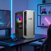Lenovo LOQ Tower Gen 10 26? AMD Processore AMD Ryzen 7 8745HX da 3,6 GHz fino a 5,1 GHz, Windows 11 Home 64, 512 GB SSD QLC - 91DFCTO1WWIT2