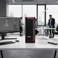 Lenovo ThinkStation P8 Processore AMD Ryzen Threadripper PRO 7965WX da 4,2 GHz fino a 5,3 GHz, Windows 11 Pro 64, 2 TB SSD Performance TLC Opal - 30HHCTO1WWIT3