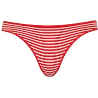 Seafolly Clubhouse Hipster Pant Parte inferiore bikini Donna (36, rosso/fuchsia)