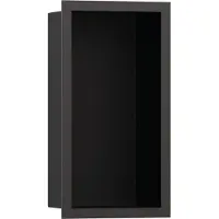 Hansgrohe XtraStoris Individual Niche murale noir mat avec cadre design 300x150x100 mm, 56095340, 56095340