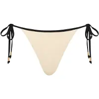 Seafolly Women's Beach Bound Tie Side Rio Pant Parte inferiore bikini Donna (40, bianco)