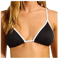 Seafolly Women's Beach Bound Slide Tri Parte superiore bikini Donna (42, bianco)