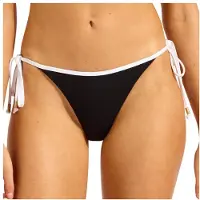 Seafolly Women's Beach Bound Tie Side Rio Pant Parte inferiore bikini Donna (32, arancione)