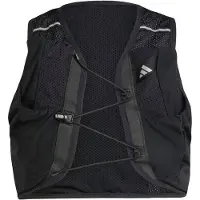 Adidas Gilet sportivo 'Running CLIMACOOL' grigio argento / nero