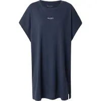 Marc O'Polo Camicia da notte blu scuro / bianco