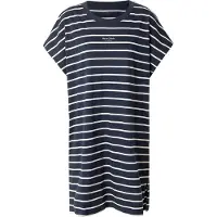 Marc O'Polo Camicia da notte blu scuro / bianco
