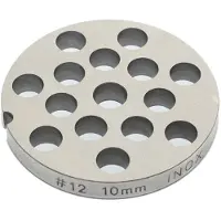 Reber Griglia inox 10mm per tritatutto n°12 4312 A/10