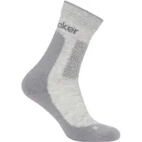 Icebreaker Women's Merino Hike+ Medium Crew Calze da trekking Donna (38-40, grigio)