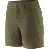 Patagonia Women's Terravia Trail Shorts 6'' Pantaloncini Donna (34, olivia)