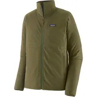 Patagonia - Pile caldo ed elasticizzato - M's R1 TechFace Jkt Basin Green per Uomo - Taglia S - Verde