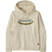 Patagonia 95 Oval Logo Uprisal Hoody Felpa con cappuccio Uomo (M, beige)