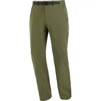 Salomon - Pantaloni idrorepellenti da escursionismo - Wayfarer Pants 2.0 M Grape Leaf per Uomo in Softshell - Taglia L - Verde