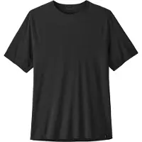 Patagonia Cap Cool Ultra Shirt Maglia funzionale Uomo (S, nero)