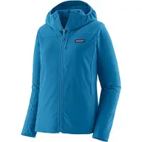 Patagonia - Giacca da escursionismo stretch - W's R1 CrossStrata Hoody Aquatic Blue per Donne in Softshell - Taglia XS