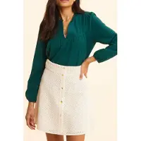 ICODE Short Ecru Lace Skirt Ecru Taglia: 42 | Minigonne Outlet | Donna | Marrone