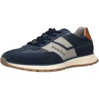 Bugatti Sneaker bassa écru / navy / cognac