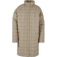 Urban Classics Ladies Quilted Coat Wet Sand Taglia: M | Parka Outlet | Donna | Marrone