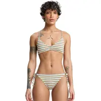 Quiksilver Women's Clickity Clack Bottom Parte inferiore bikini Donna (M, bianco)