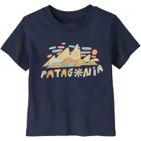 Patagonia Baby's Graphic T-Shirt T-shirt Bambini (5 Years, blu)
