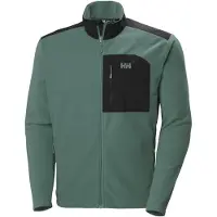 Helly Hansen Daybreaker Block Jacket Giacca in pile Uomo (M, verde/turchese)