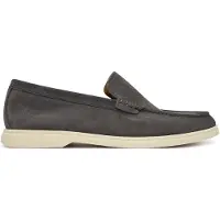 BOSS per uomo. 50543083 Mocassini in pelle grigio Sienne (41), Basso, Camoscio, Nessuno, Casual