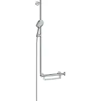 Hansgrohe Raindance Select S Ensemble de douche 120 3jet avec barre de douche 110 cm gauche, 26324000, 26324000