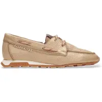 Hispanitas per donna. HV264603 Scarpe da ginnastica marroni Zinmia (36), Pelle, Marrone, Basso, Nessuno, Casual, Classico