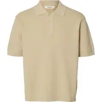 Selected Camicia Polo In Maglia Uomini Grigio M
