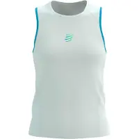 Compressport Women's Trail Racing Tank Maglia da corsa Donna (S, grigio)
