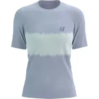 Compressport Women's Performance S/S T-Shirt Maglia da corsa Donna (L, grigio)
