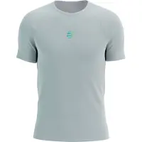 Compressport - T-shirt da trail/running - Trail Racing SS Tshirt M Gray Violet per Uomo in Pelle - Taglia M - Grigio