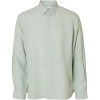 Selected Camicia Uomini Aqua Gray XL