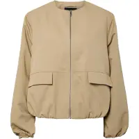 Pieces Giacca Da Aviatore | Beige | XL