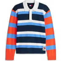 Tommy Hilfiger Tjm Regular Woven Rugby Sweater Blue Twilight Taglia: XL | Maglioni a maglia Outlet | Uomo | Blu