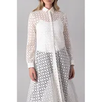 Anne Fontaine Cascais White Taglia: 46 | Maxi abiti Outlet | Donna | Bianco
