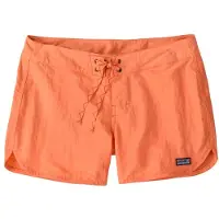 Patagonia Women's Wavefarer Boardshorts Pantaloncini Donna (42 - Length: 5'', rosso)