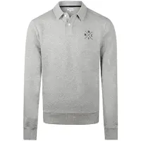 Mcgregor Polo Sweatshirt Medium Grey Melange Taglia: L | Polo Outlet | Uomo | Grigio