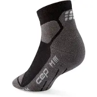 Cep Women's Hiking Light Cushion Socks Low Cut Calze da trekking Donna (II, nero/grigio)