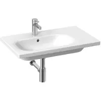 Jika Mio-N - Lavabo 75x45 cm, con troppopieno, foro per miscelatore, bianco H8117100001041