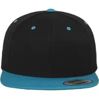 Flexfit Cappello da baseball blu cielo / nero