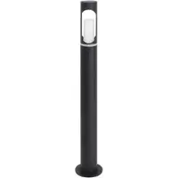 Luxula Lampada da parete a LED, 10 W, nera, grado di protezione IP44