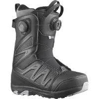 Salomon Snowboard - Stivali da snowboard - Ivy BOA SJ BOA Black/Lilac Gray per Donne - Taglia 38 - Nero
