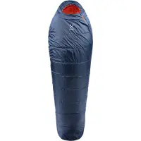Haglöfs Tarius +1 Sacco a pelo sintetico (190 cm, blu/ tangerine)