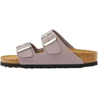 Birkenstock Kid's Arizona BS Birko-Flor Birkibuc Sandali Bambini (27 - Narrow, marrone)