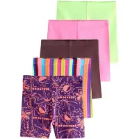 Next Leggings verde chiaro / melanzana / lilla scuro / arancione / rosa