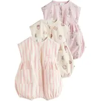 Next Tuta écru / pueblo / rosa / bianco lana