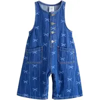Next Tuta blu denim / blu pastello