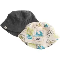 Next Cappello blu / greige / grigio scuro / verde chiaro
