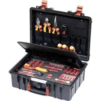 Wiha Set L Meccatronica 62 pezzi 45833 Elettricista Artigiano Apprendista Professionista VDE (45833)